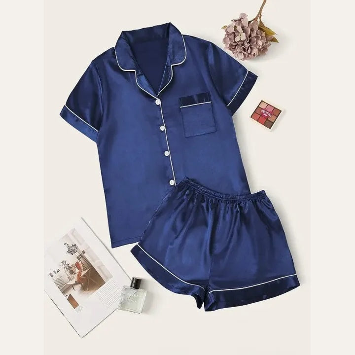 Silk Short Nighty