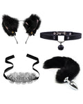 Sey Bell Collar Tail Jewelry Maid Costume Headdress Neck Accessory Props Set