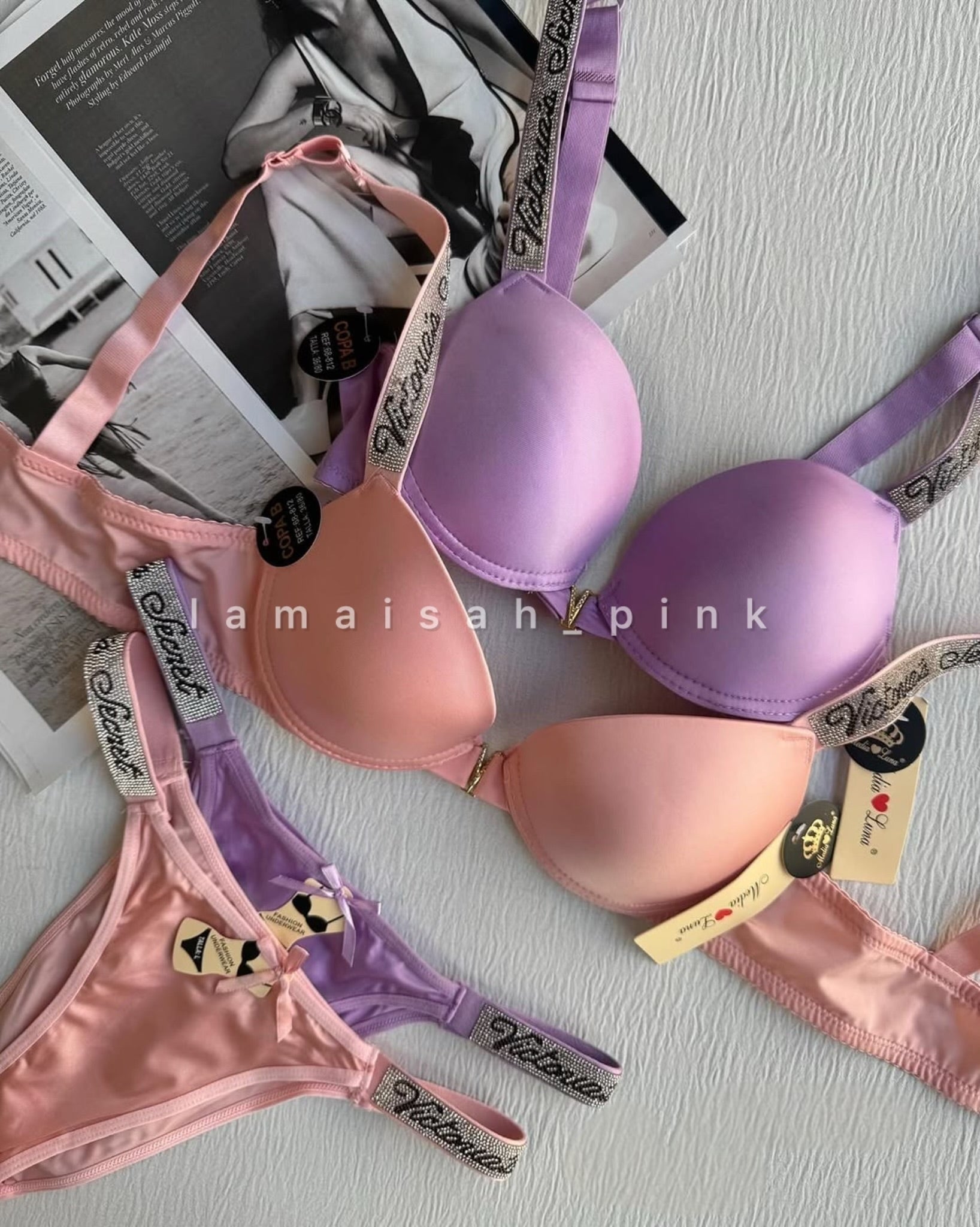 Vactor*a's Secret V in the Centre Bra Set