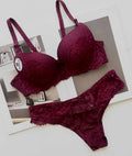 Women floral lace lingrie sets
