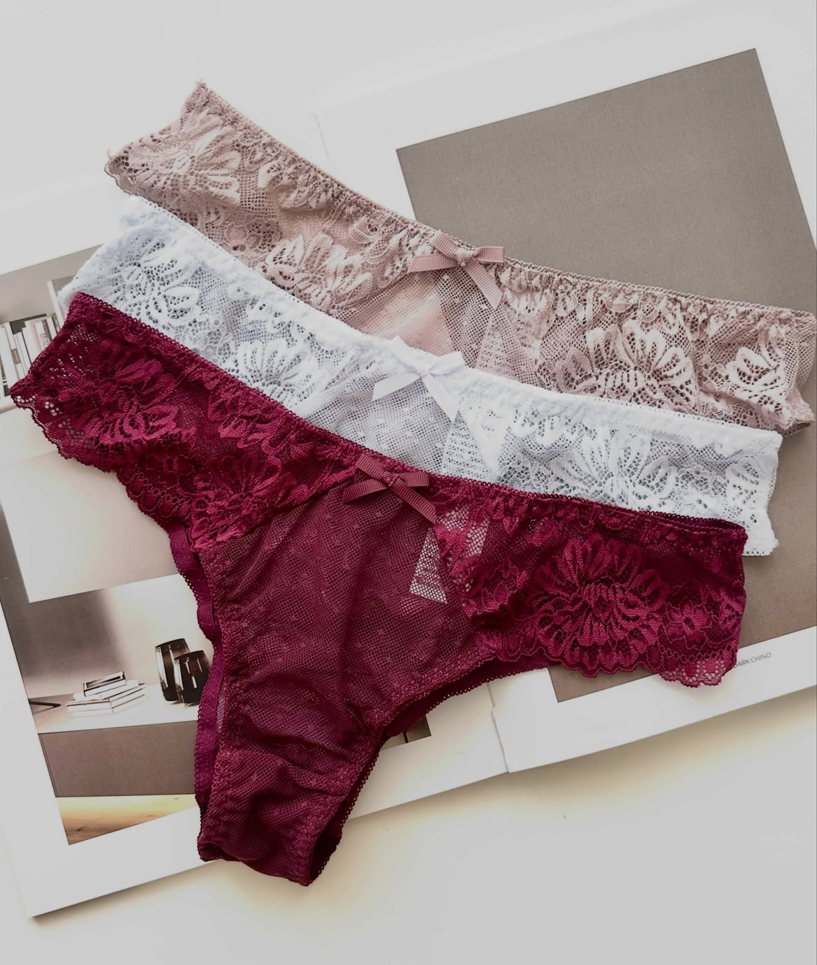Women floral lace lingrie sets