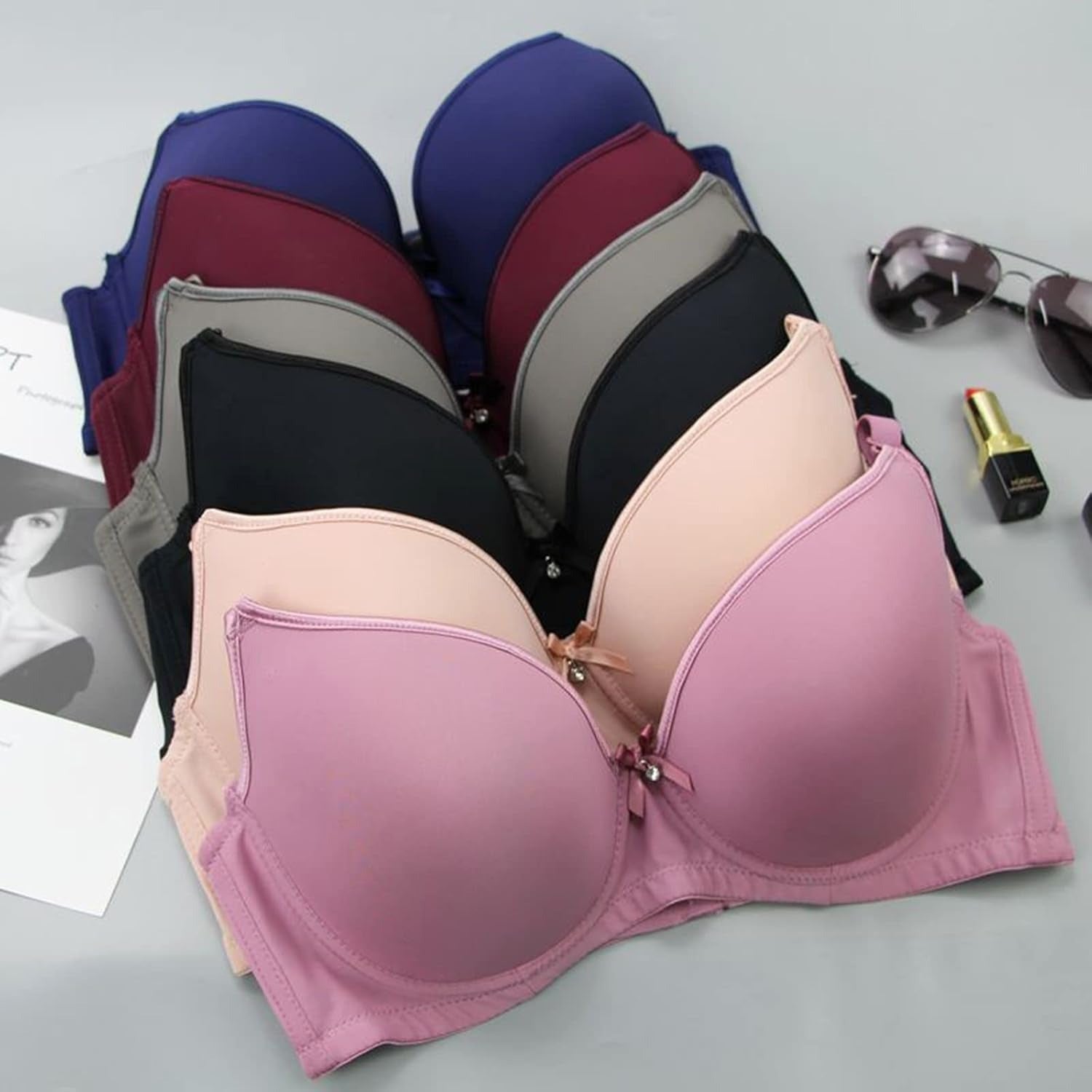 Lace-up Push Up Bras